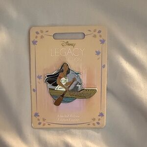 Disney Legacy Collection Pocahontas Pin with Blue and Brown Accents